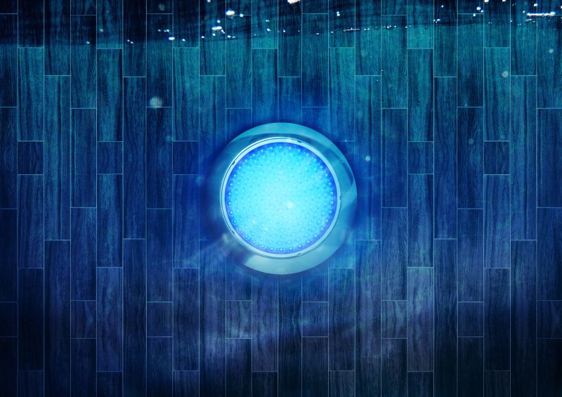 pool lighting installation
