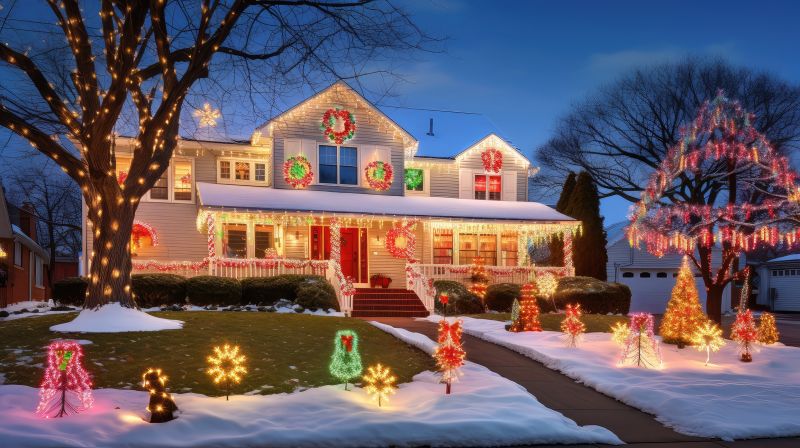 Christmas Lights Installation in Alpharetta, GA