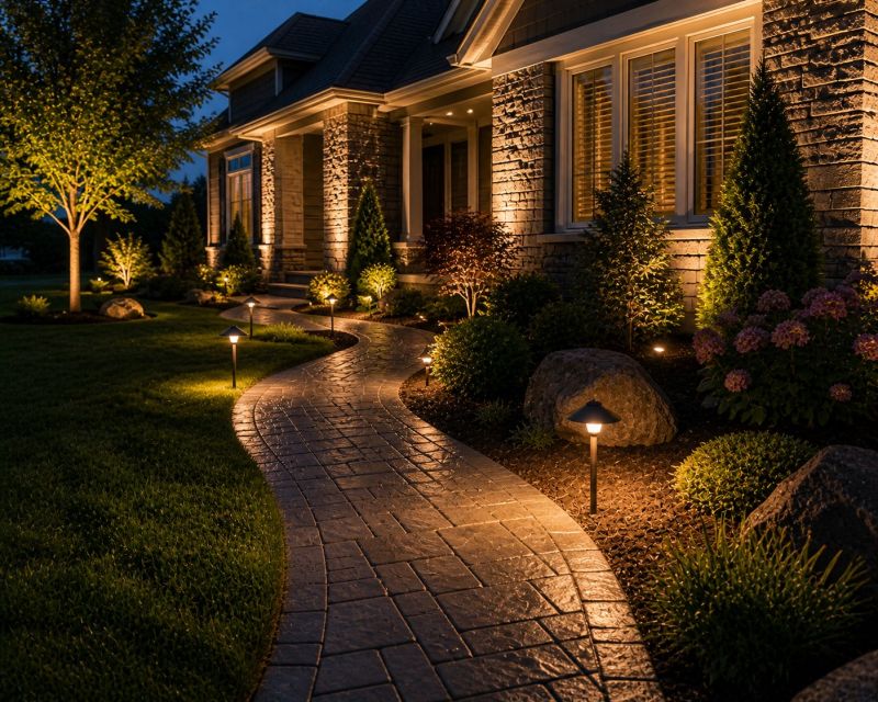Landscape Lighting Installation in Utah County, UT