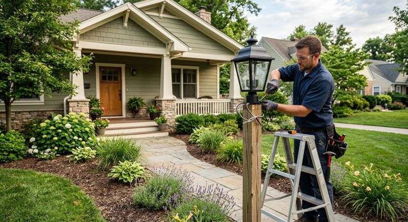 Outdoor Lighting Installation in Denver, CO