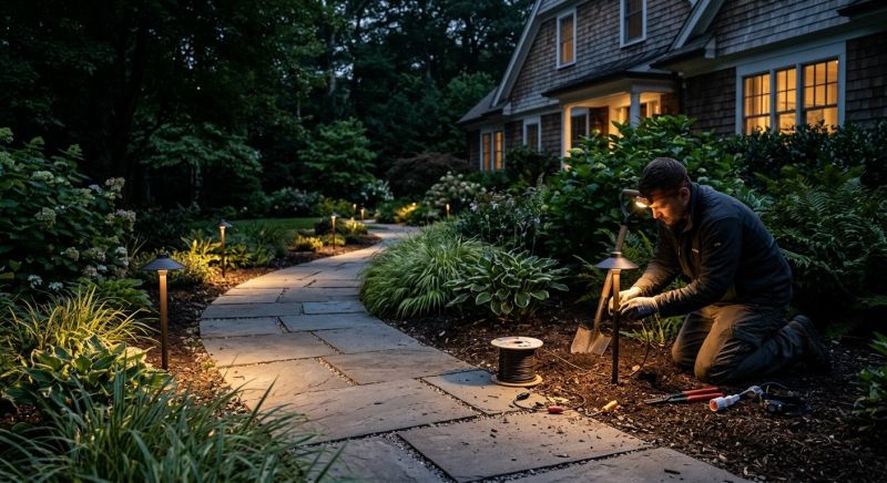 Pond Lighting Installation in Denver County, CO
