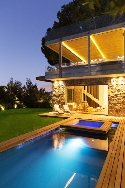 Pool Lighting Installation