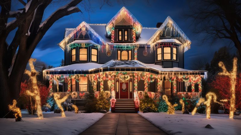 Xmas Lights Installation in Olathe, KS